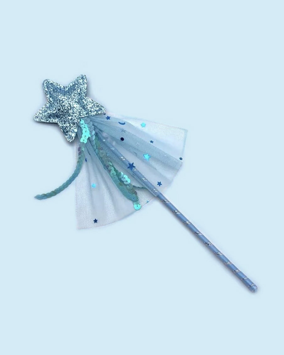 Blue Star Shaped Fairy Wand