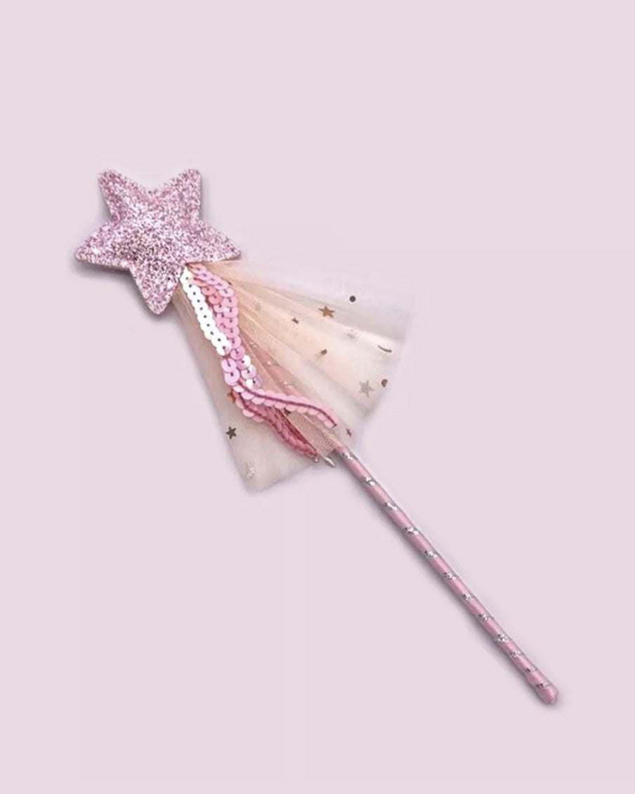 Pink Star Shaped Fairy Wand