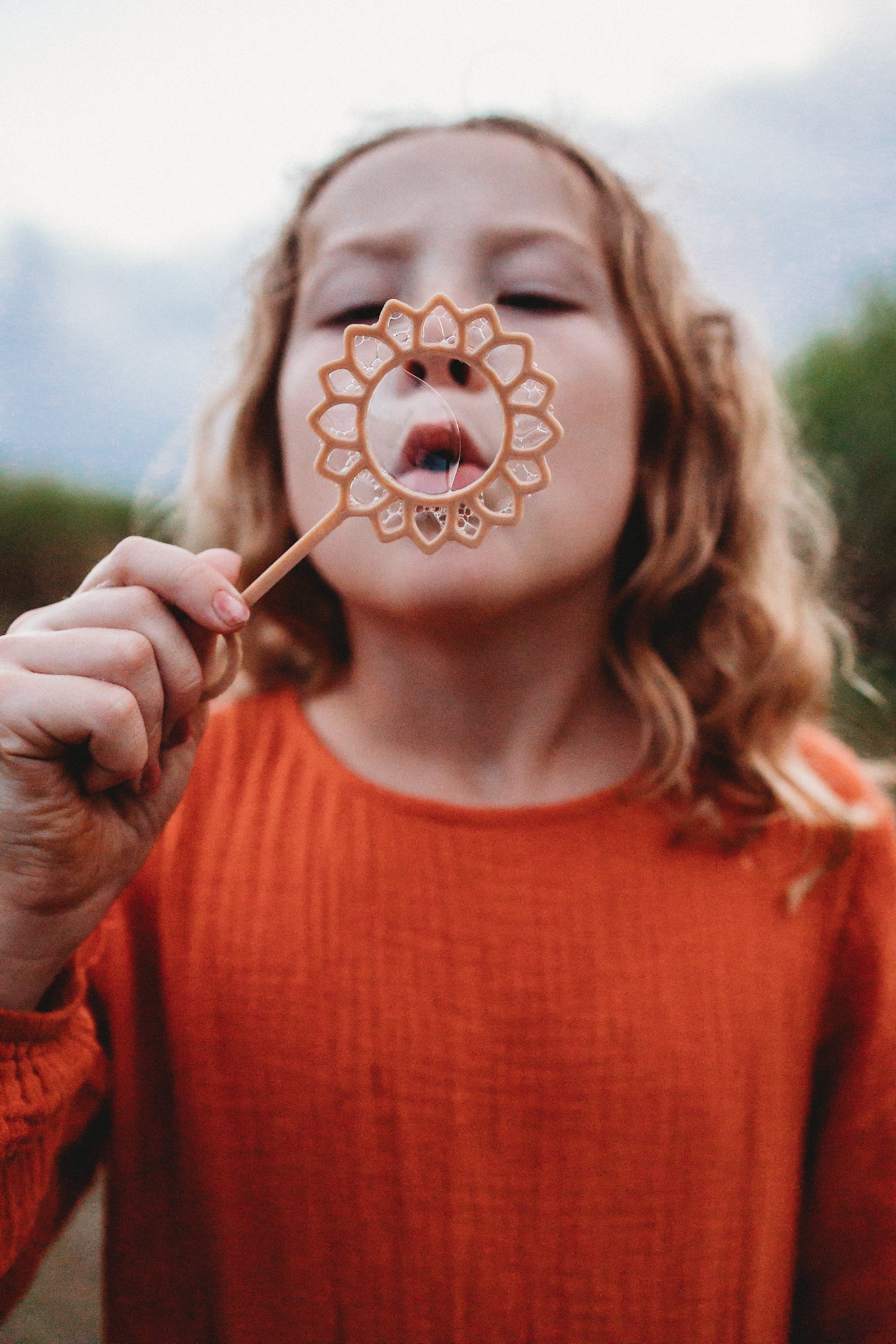 Eco Sunflower Bubble Wand