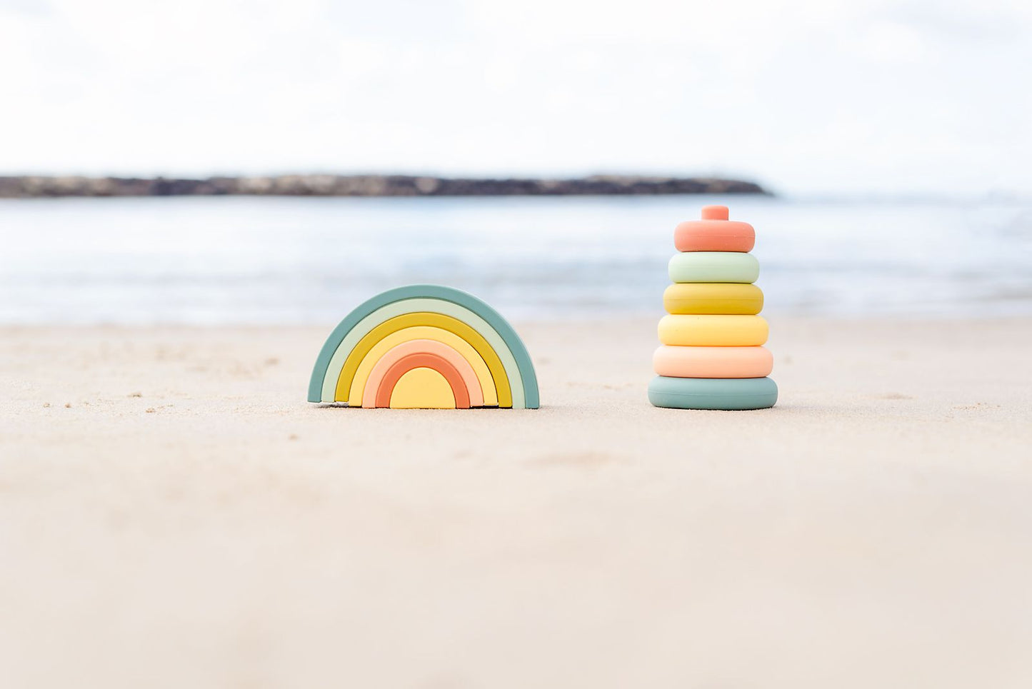 Rainbow Stacker- Blueberry