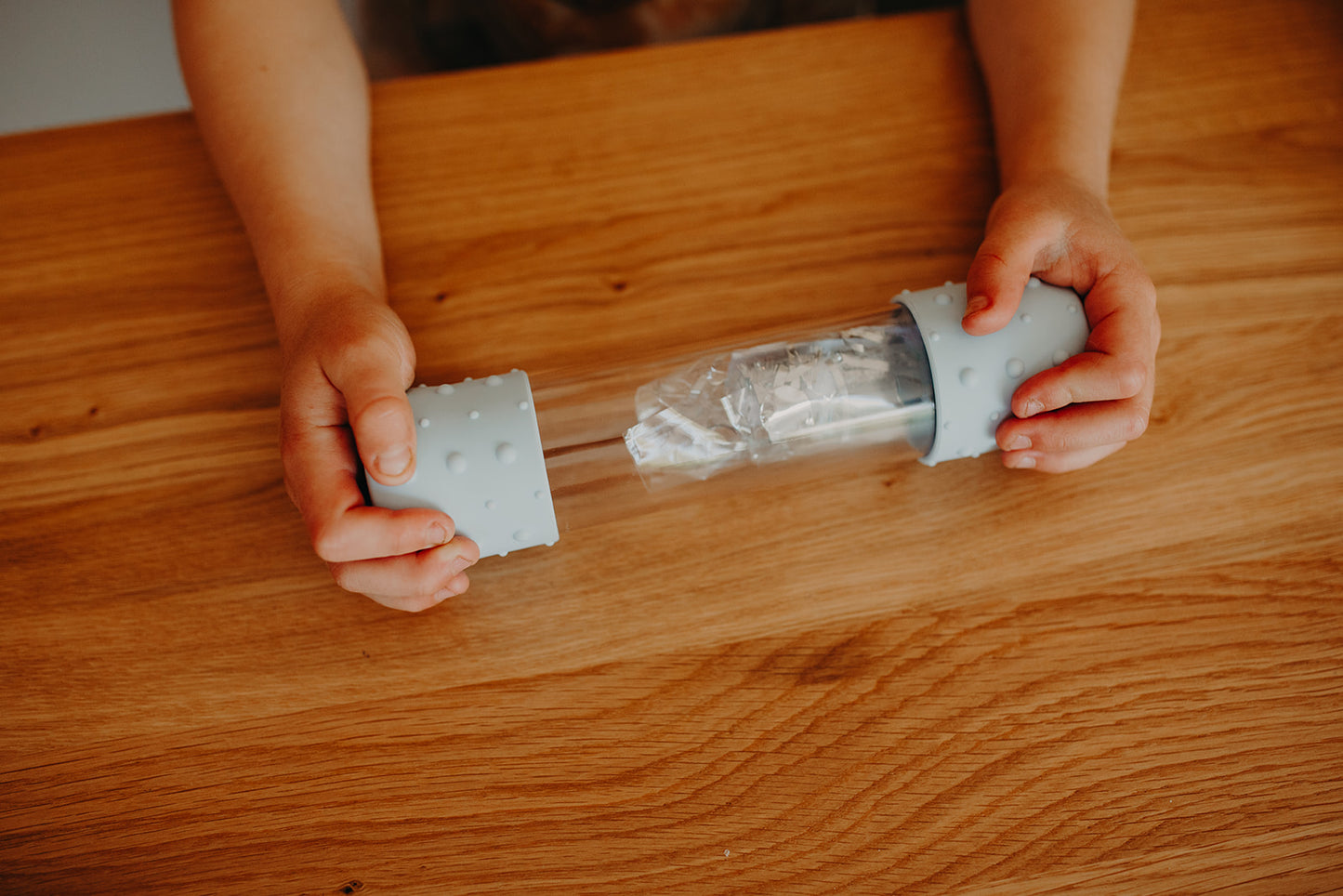 DIY Calm Down Bottle- Snow