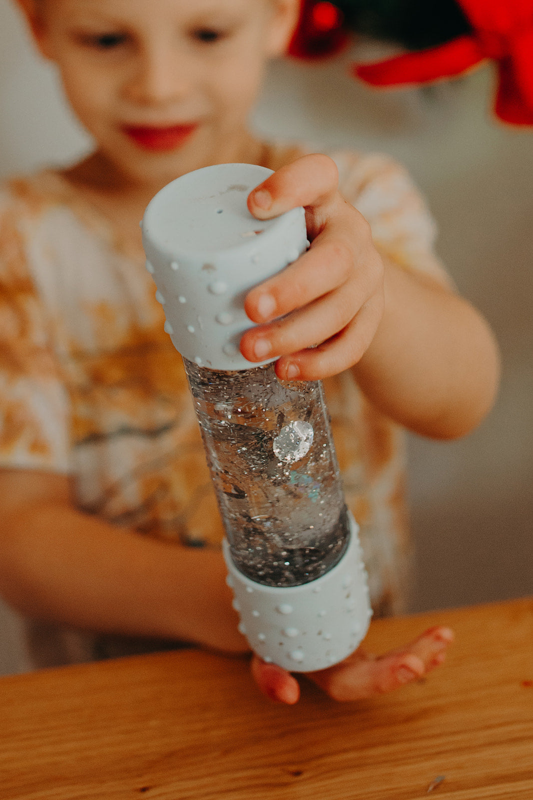 DIY Calm Down Bottle- Snow