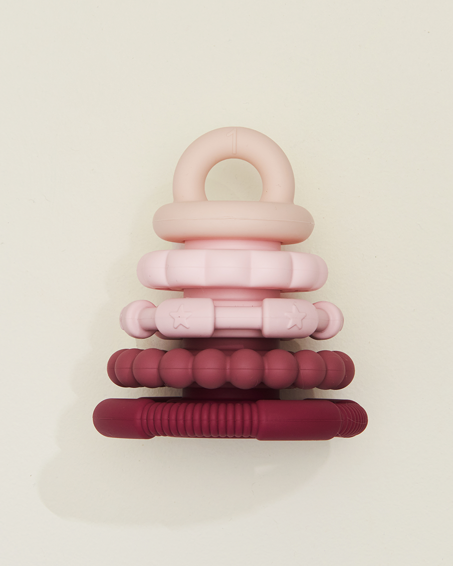 Dusty Rainbow Stacker & Teether Toy