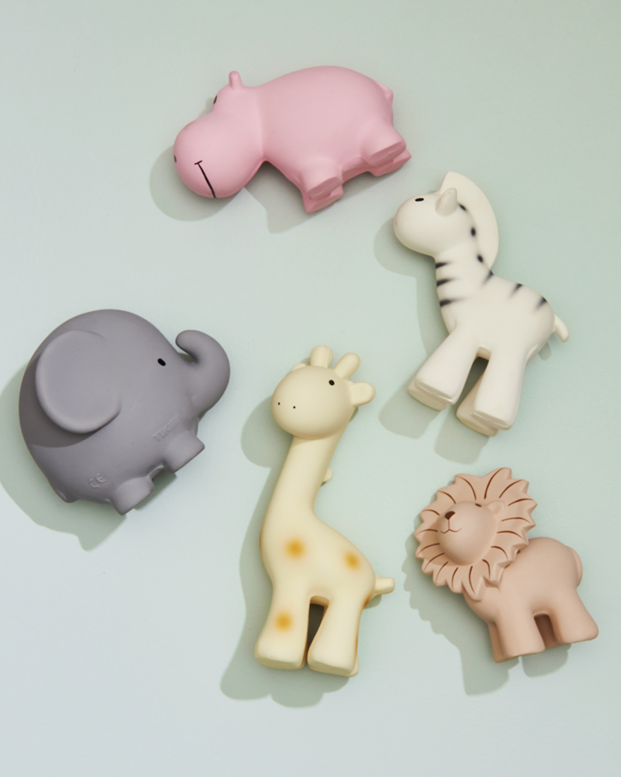 Zebra Rattle and Teether