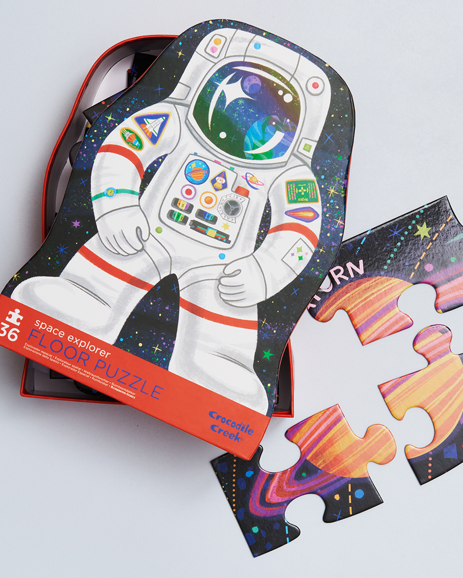Classic Floor Puzzle Space Explorer