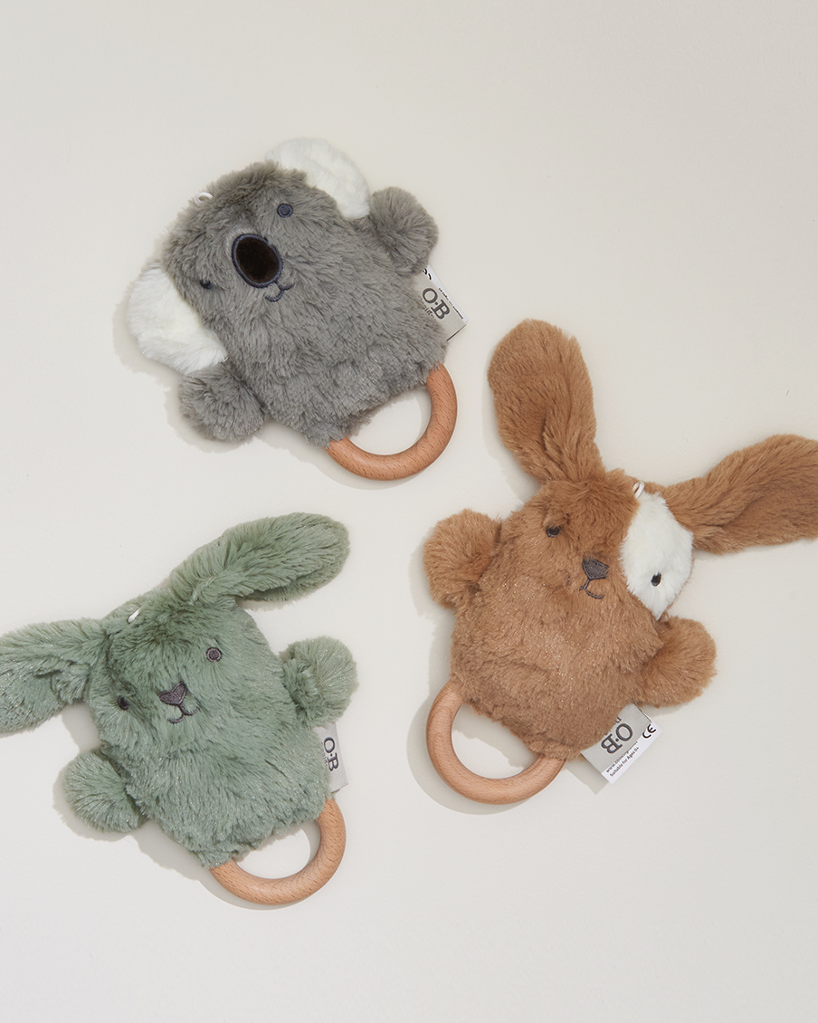 Soft Rattle Toy Dog