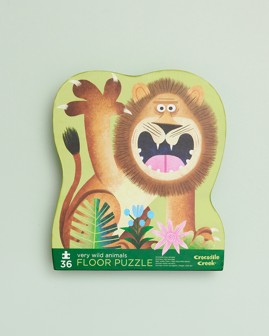 Classic Floor Puzzle Wild Animals