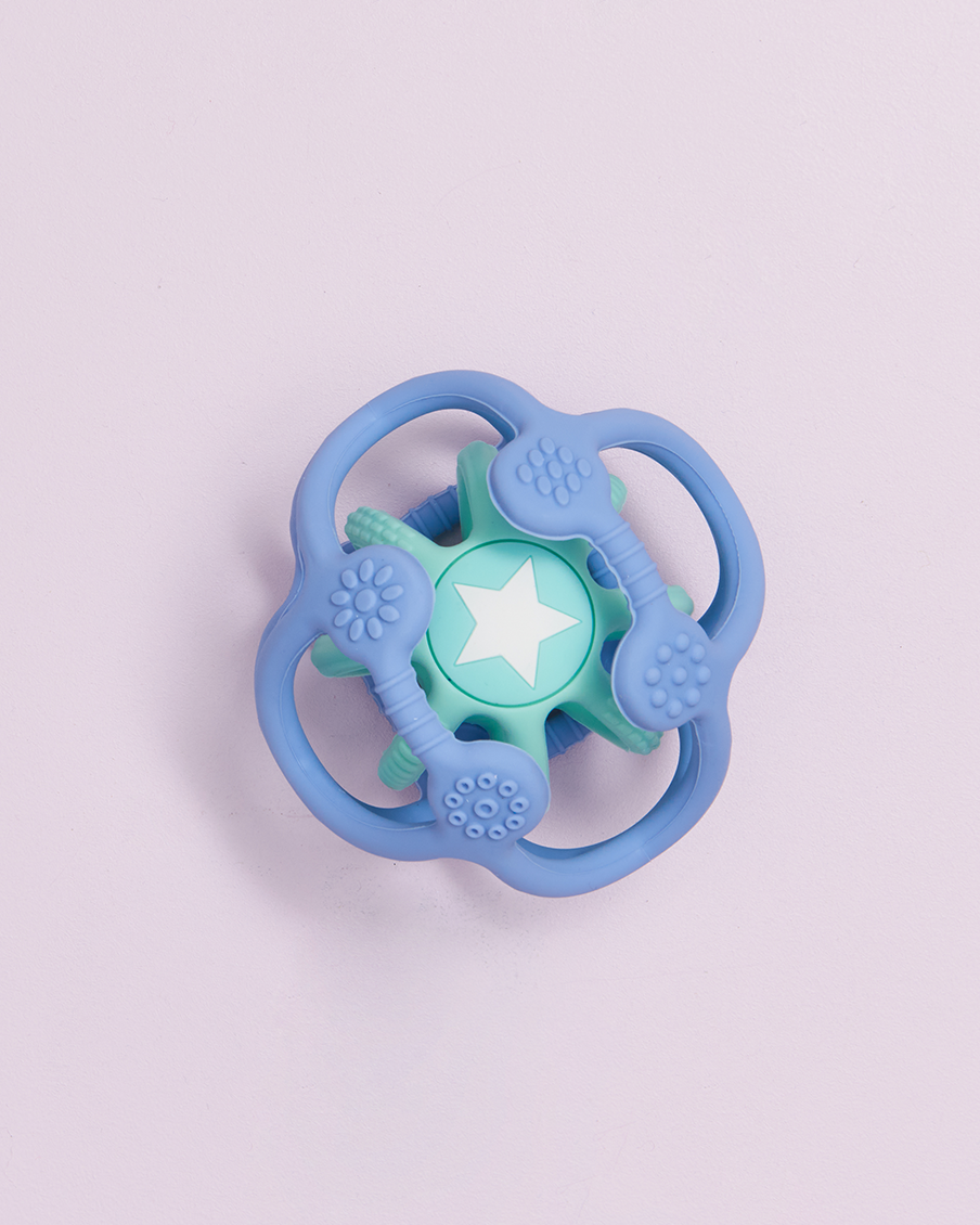 Sensory Ball & Fidget Ball (2 Pack) - Soft Blue & Soft Mint