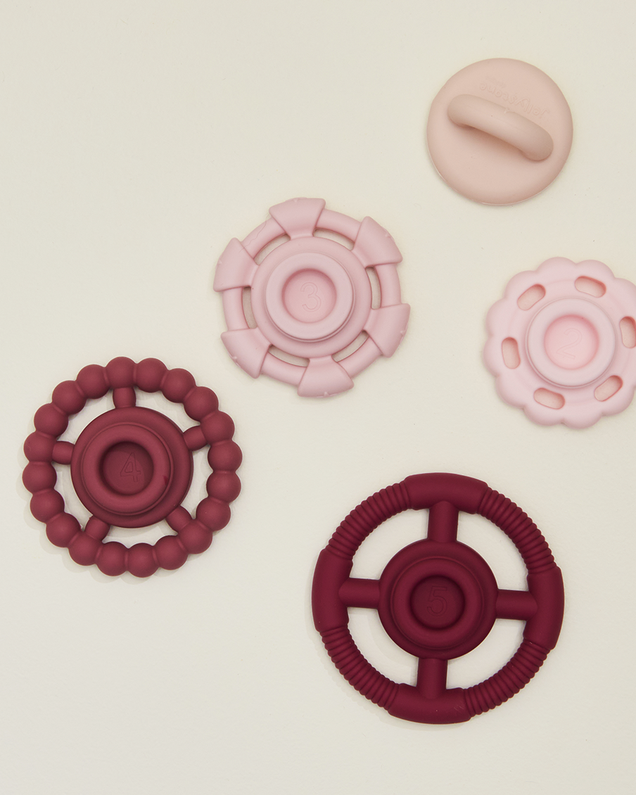 Dusty Rainbow Stacker & Teether Toy