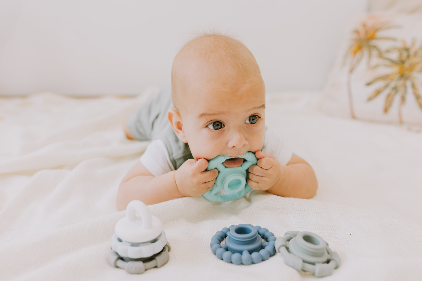 Ocean Rainbow Stacker & Teether Toy