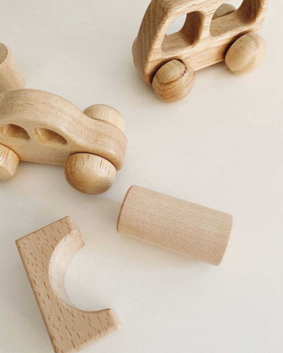 Wooden Car Set