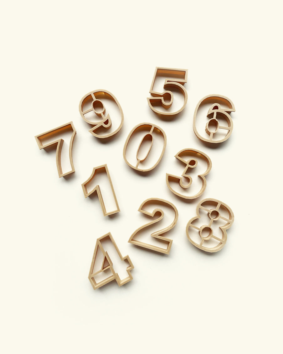 Numbers Eco Cutter Set