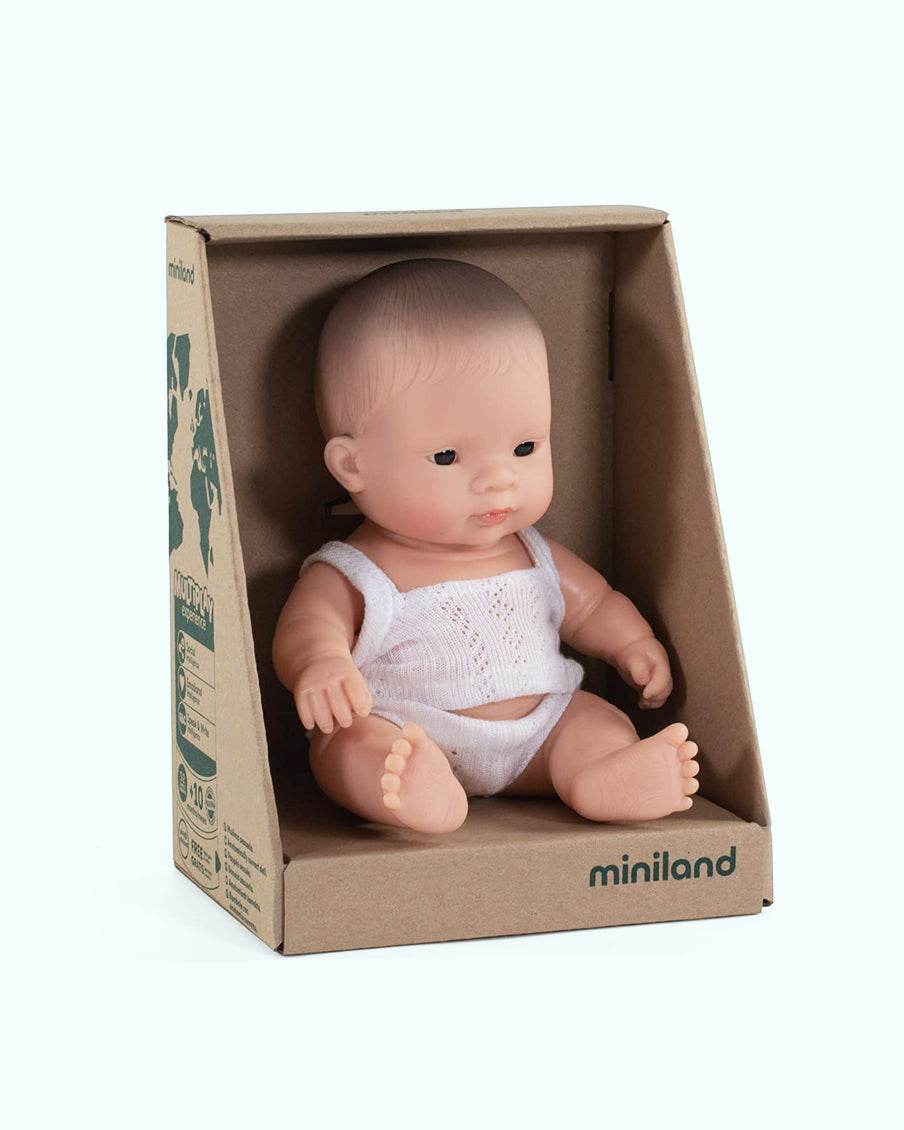 Miniland Doll - Anatomically Correct Asian Baby