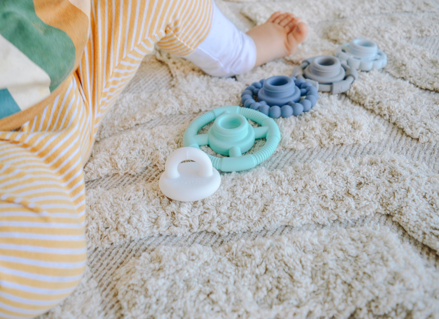 Ocean Rainbow Stacker & Teether Toy
