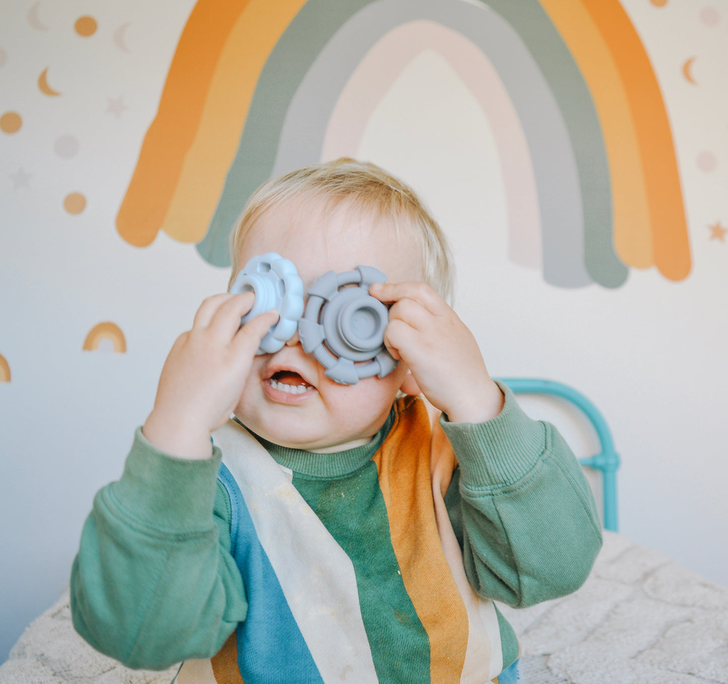 Ocean Rainbow Stacker & Teether Toy
