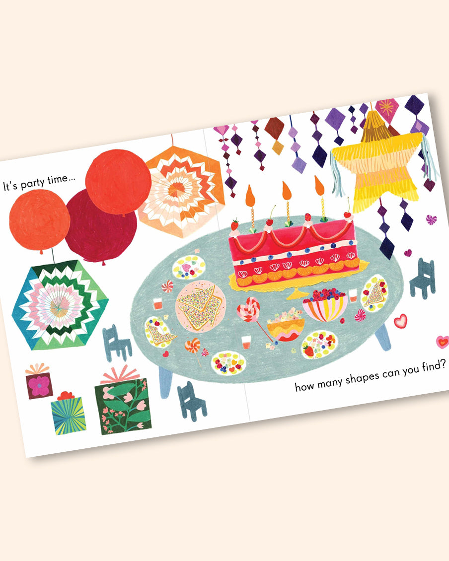 Shapes at the Party: A Book of Shapes