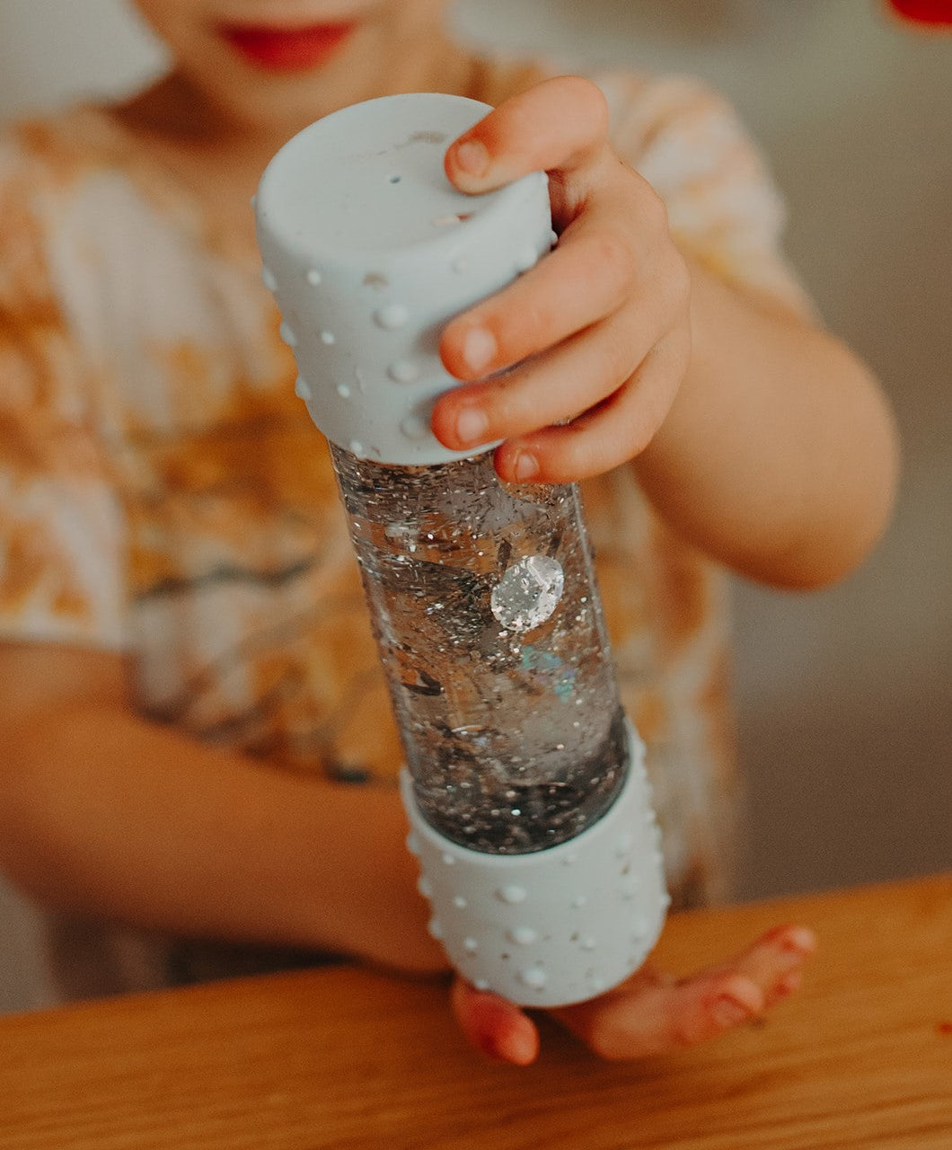 DIY Calm Down Bottle- Snow