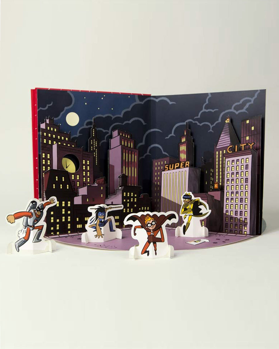 The Superhero Adventure Playset