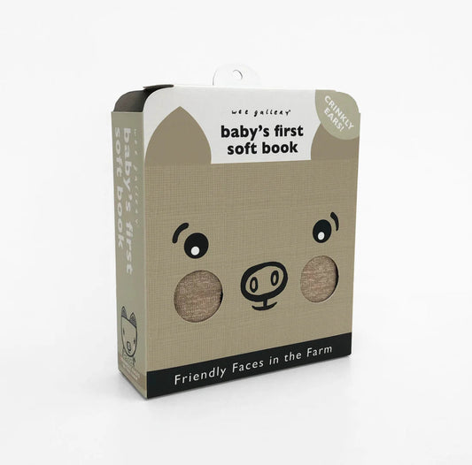 Baby's First Soft Book: Friendly Faces On The Farm