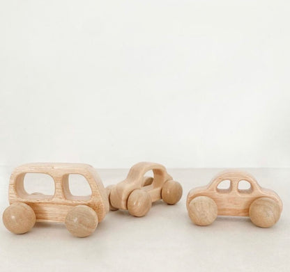 Wooden Car Set
