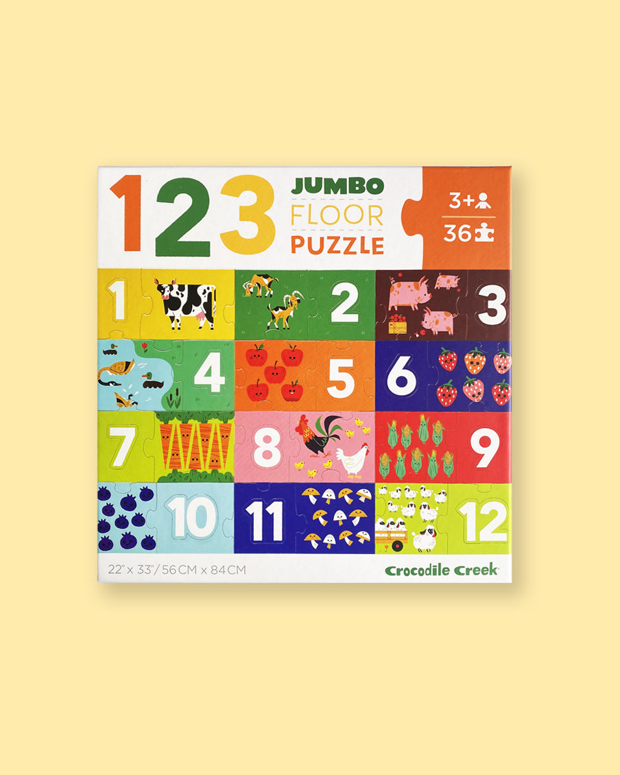 Barnyard 123 - Jumbo Floor Puzzle